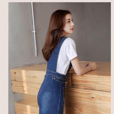 ĐẦM YẾM JEAN CỔ V DÂY KÉO TRƯỚC NGỰC - Y13